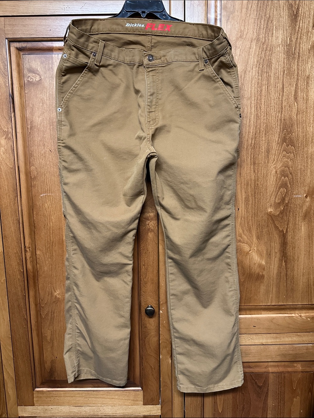 Dickies Men's Flex Work Chinos in Tan